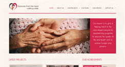 Desktop Screenshot of gesturesfromtheheart.org